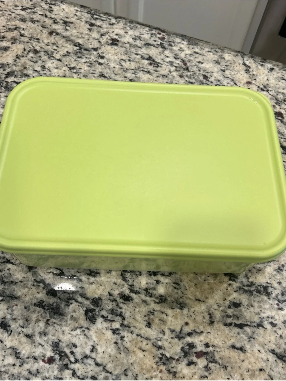 Lock N Lock Lime Green Produce Draining Storage Container with Lid